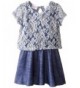 Nannette Girls Sleeved Popover Bodice