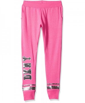 DKNY Girls Sequin Heather Sweatpant