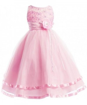 iGirlDress Little Communion Flower Illusion