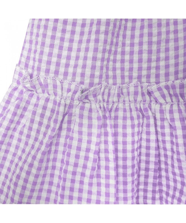 Girls Dress Orange Tank Smocked Ruffle Skirt Size 12m-5 - Purple ...