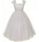 Dreamer Communion Pleated Flowers Dresses