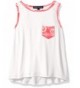 Derek Heart Girls Sleeveless Pocket