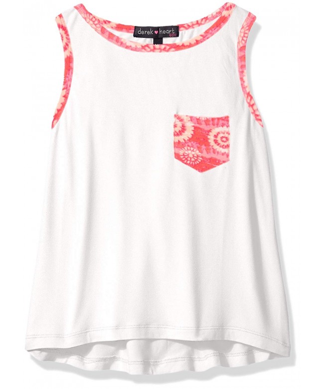 Derek Heart Girls Sleeveless Pocket