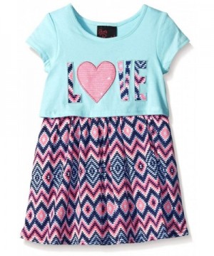 Girls Rule Dress Printed Popover