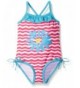 Pink Platinum Girls Daisy Swimsuit