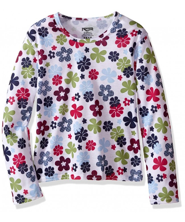 Hot Chillys Pepper Crewneck Flower