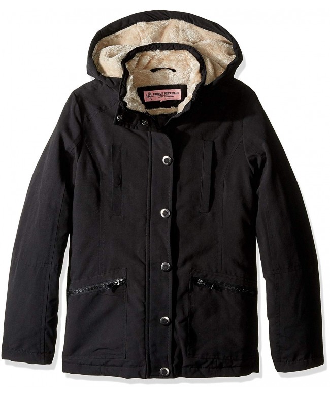 Urban Republic Microfibre Hooded Jacket