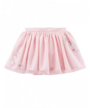 Carters Girls Tulle Skirt Applique
