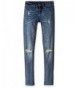 BLANKNYC Girls Distressed Super Skinny