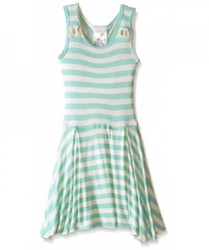 Elisabeth Girls Stripe Front Pleat