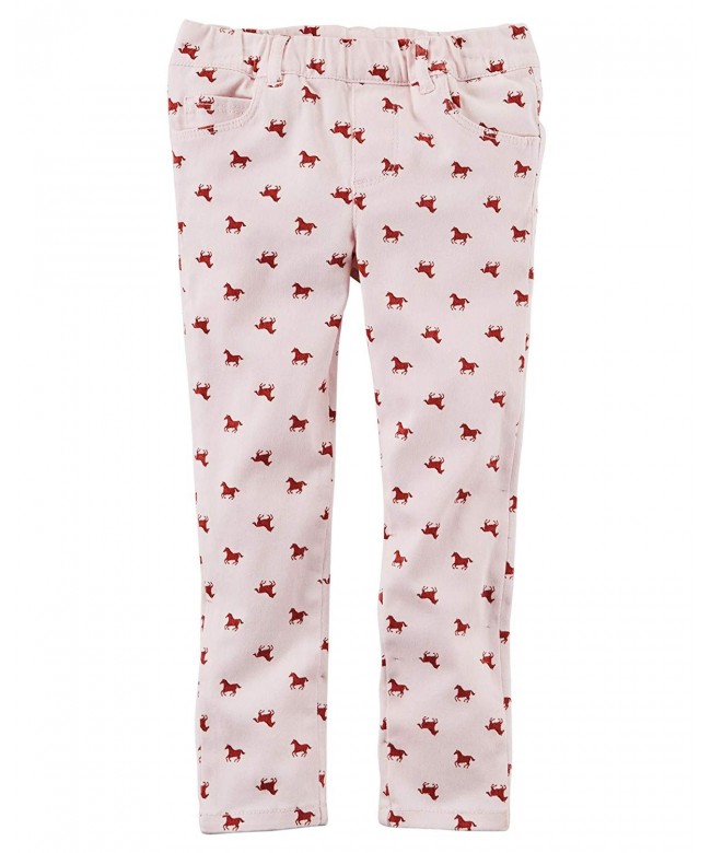 Carters Girls Horse Print Skinny