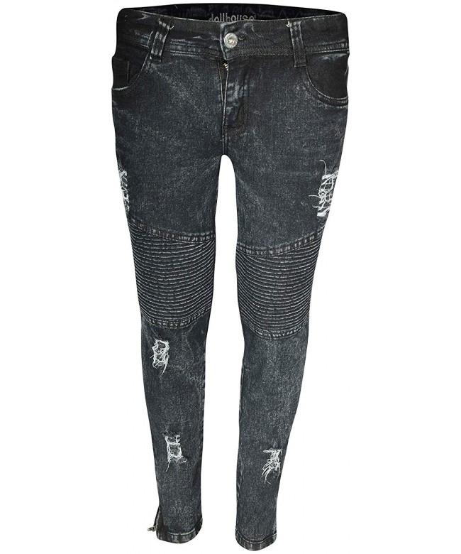 dollhouse Girls Denim Jeans Knee