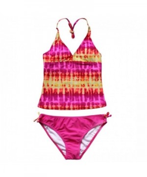 CHICTRY Tie Dye Bathing Swimwear Swimsuit