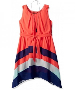 Amy Byer Sleeveless Colorblock Sharkbite