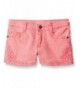 Crazy Girls Pink Crochet Trim Shorts