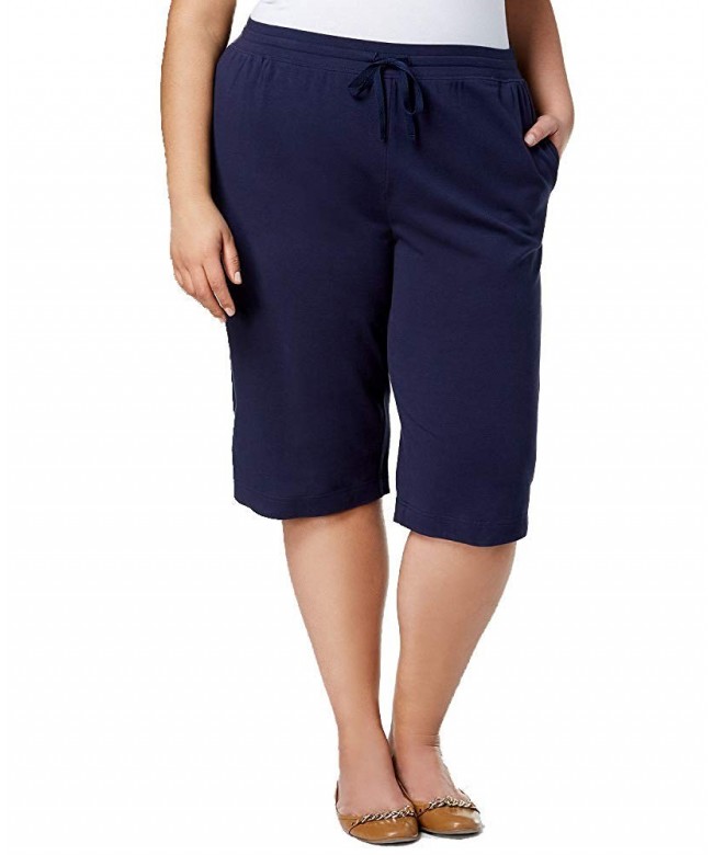 Karen Scott Cotton Capri Pants