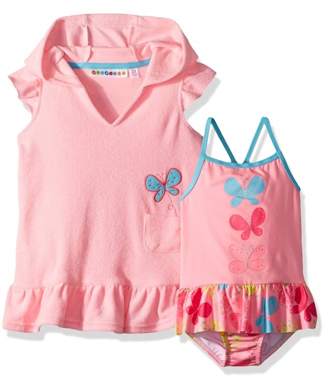 Wippette Girls Toddler Coverup Butterflies