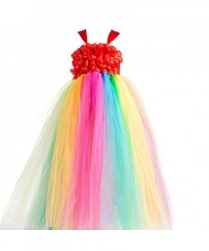 Valecos Flower Rainbow Tulle Frilly