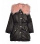 DKNY Girls Long Anorak Jacket