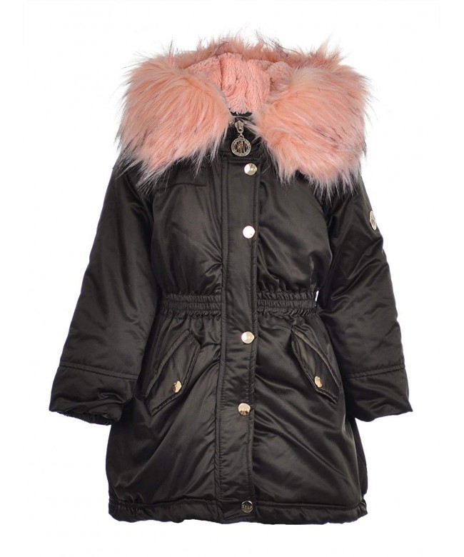 DKNY Girls Long Anorak Jacket