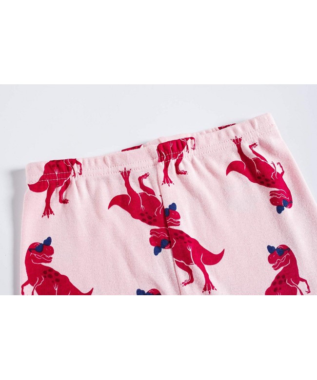 Graffe Little Girls' Short Pajamas 100% Cotton Clothes - Dinosaur/F5 ...