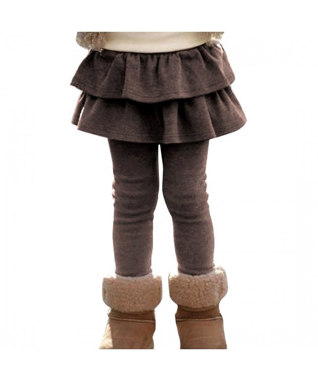 EGELEXY Girls Cotton Skirted Leggings