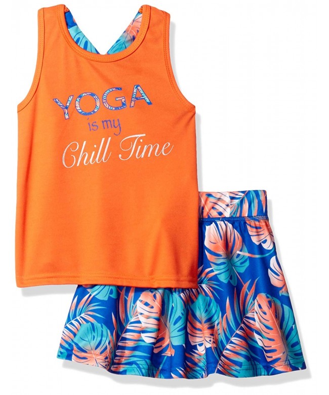 Gaiam Girls Tank Skort Set