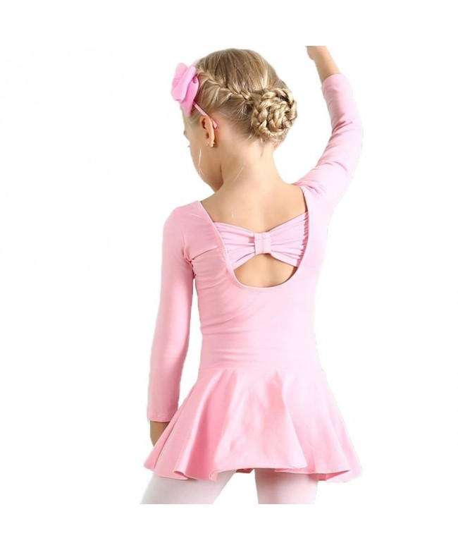 Coralup Classic Bowknot Gymnastics Leotard