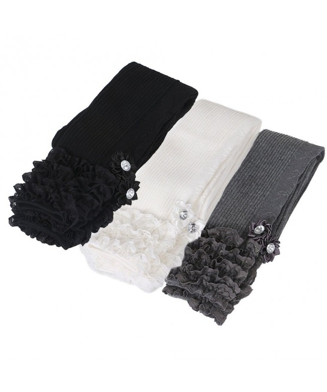 Ehdching Cable Knit Footless Leggings 3 12years