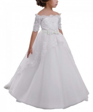 Elegant Flower Beading First Communion