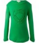 Ipuang Girls Heart Shaped Sleeve T Shirt