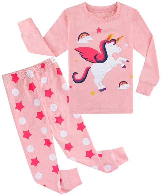 COSLAND Unicorn Pyjamas Sleeve Sleepwear