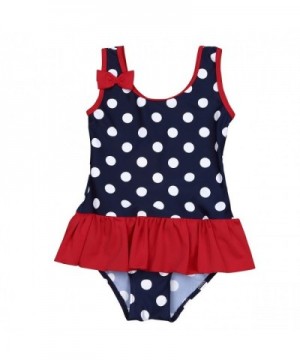 TiaoBug One Piece Bowknot Swimwear Swimsuit