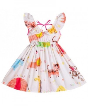 Kseniya Kids Little Dresses Animal
