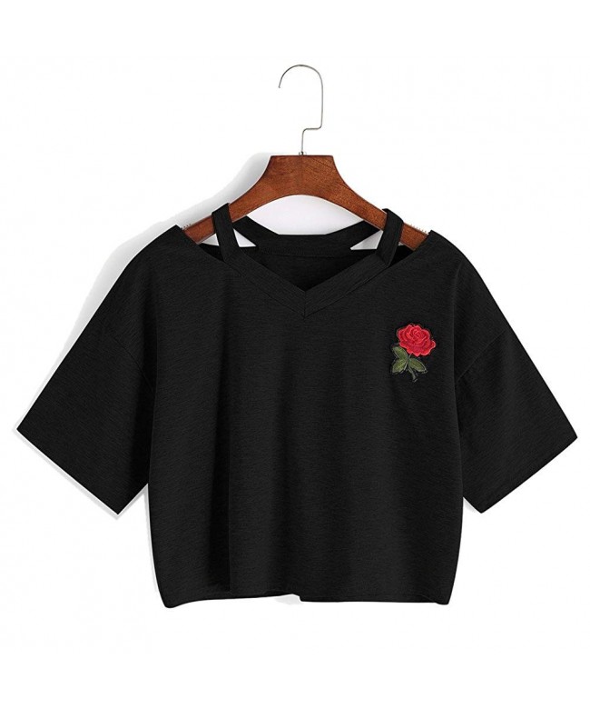 Bestag Embroidery Girls Sleeve T Shirt
