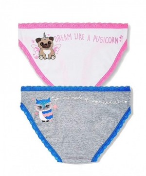 Justice Cotton Bikini Pugacorn 2 Count