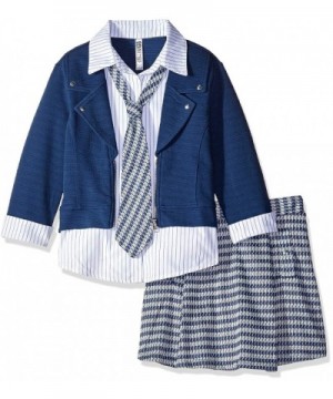 Beautees Girls Piece Collar Matching