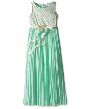 Emerald Sundae Girls Pleated Dress