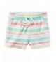Carters Girls Striped Cotton Shorts