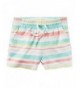 Carters Girls Striped Cotton Shorts