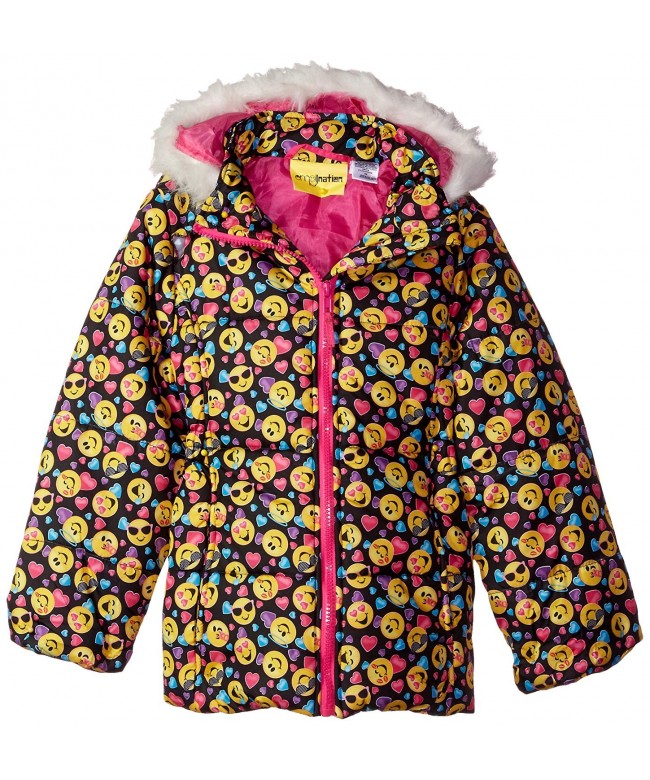 Dreamwave Girls Emojination Puffer Jacket