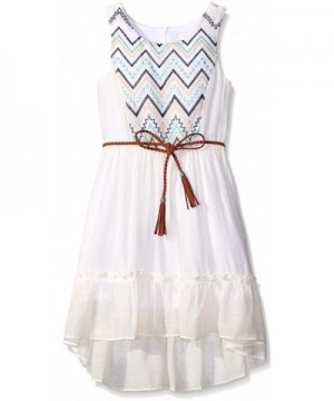 Emily West Sleeveless Hi Low Braided