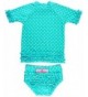 RuffleButts Little Girls 2 Piece Swimsuit
