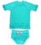 RuffleButts Little Girls 2 Piece Swimsuit