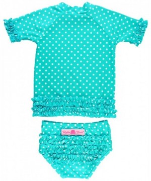 RuffleButts Little Girls 2 Piece Swimsuit