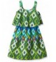 Youngland Girls Printed Popover Sundress