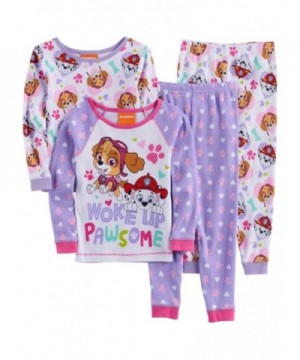 Toddler Girls Paw Patrol 4-pc Skye & Marshall Woke Up Pawsome Pajama ...