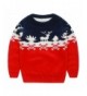 LittleSpring Sweater Pullover Christmas Reindeer