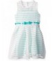 Nannette Girls Sleeveless Contrast Lining