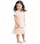 Toddler Girls Light Orange Dress